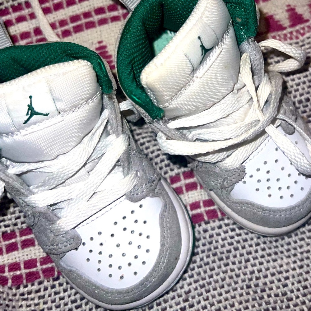 Green Mid Jordan 1’s
